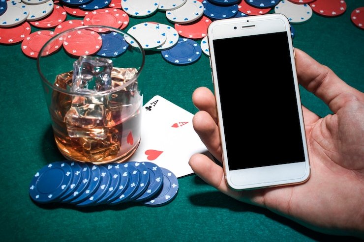 Mobile phone interface for VIP Roulette betting on royalsk